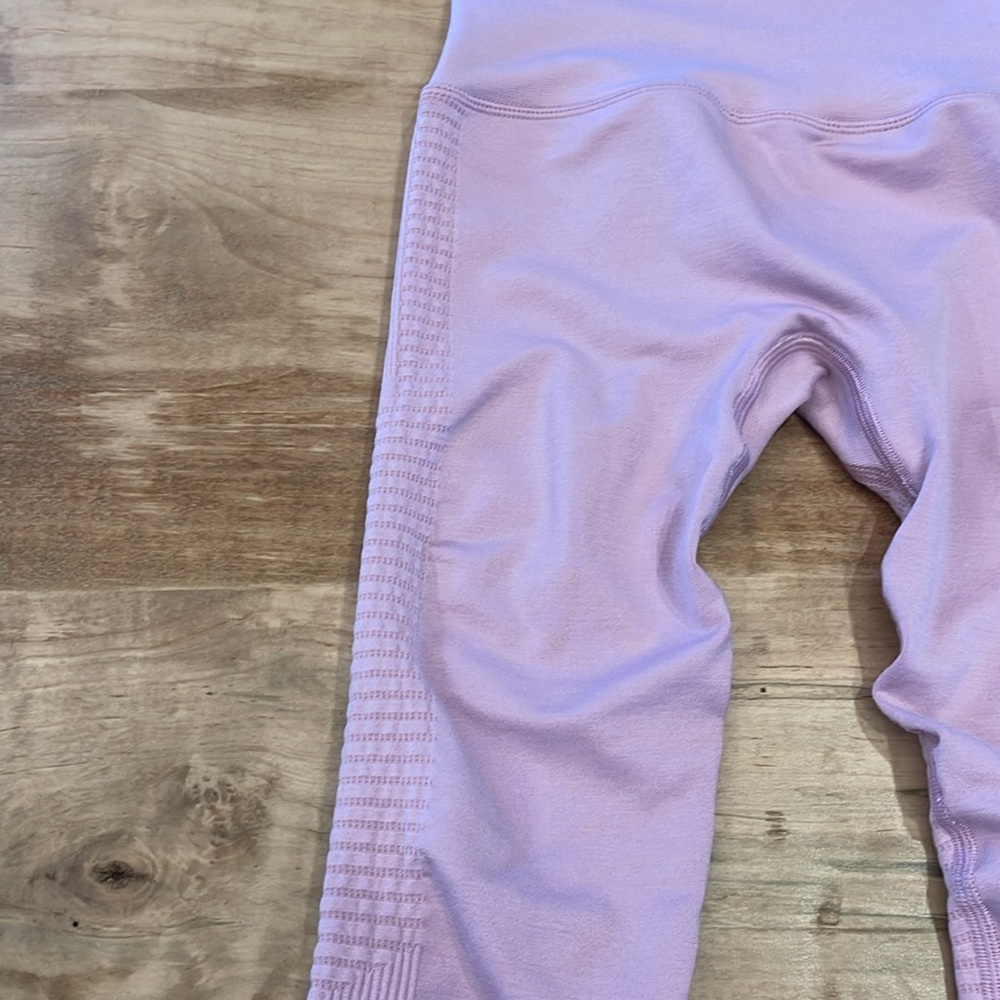 Alphalete Halo Leggings in Bloom Small Seamless Workout - Picture 6 of 11